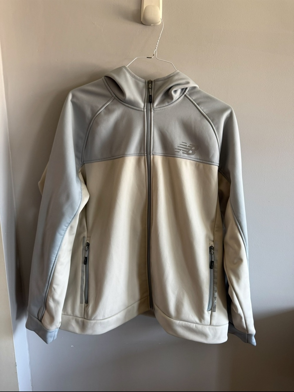 New Balance Women’s XL Colorblock Fleece Lined Full Zip Hooded Jacket